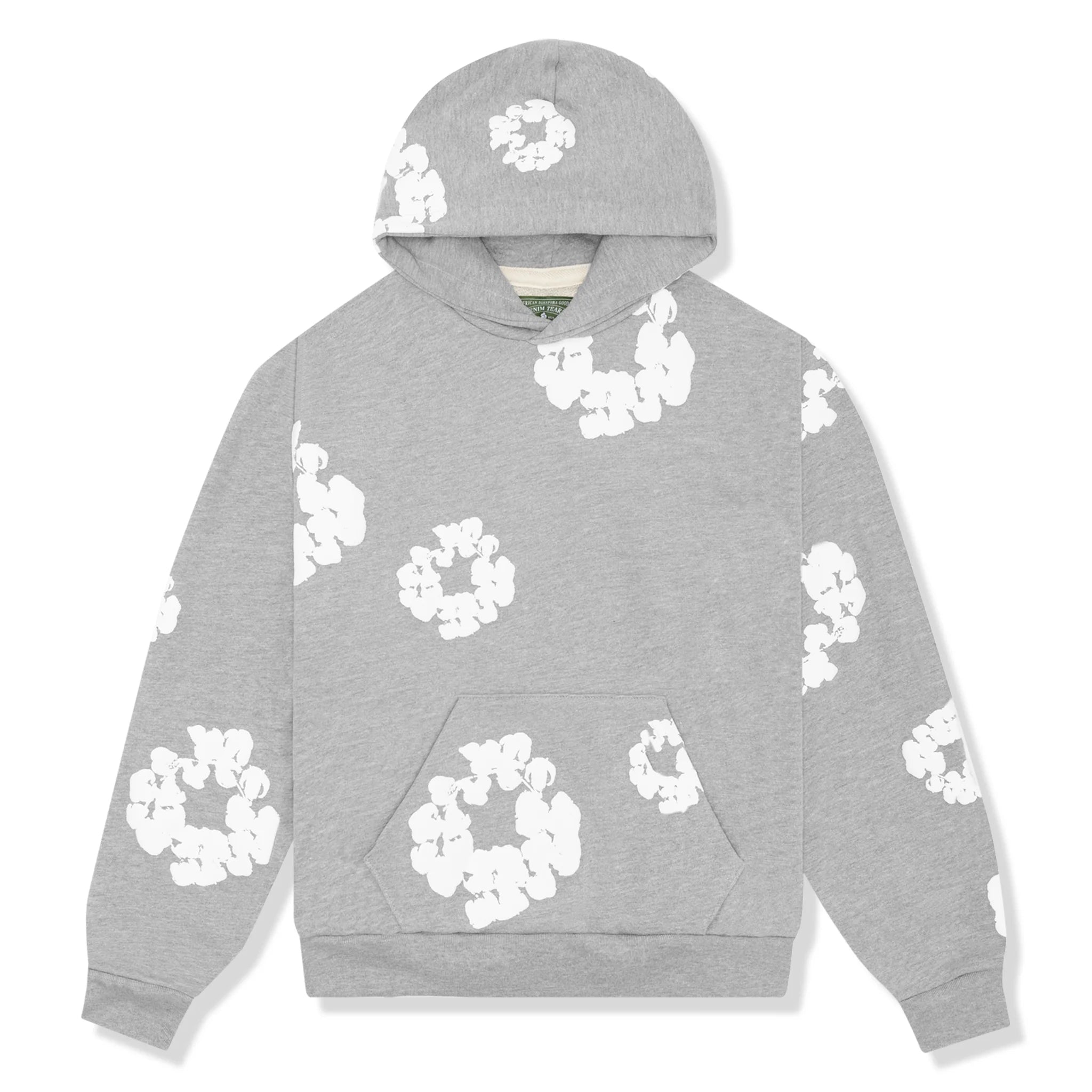 Denim Tear Ash Cotton Wreath Hoodie